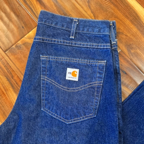 CARHARTT FR CAT 2 Jeans Mens 32X30 NEW - Picture 2 of 6